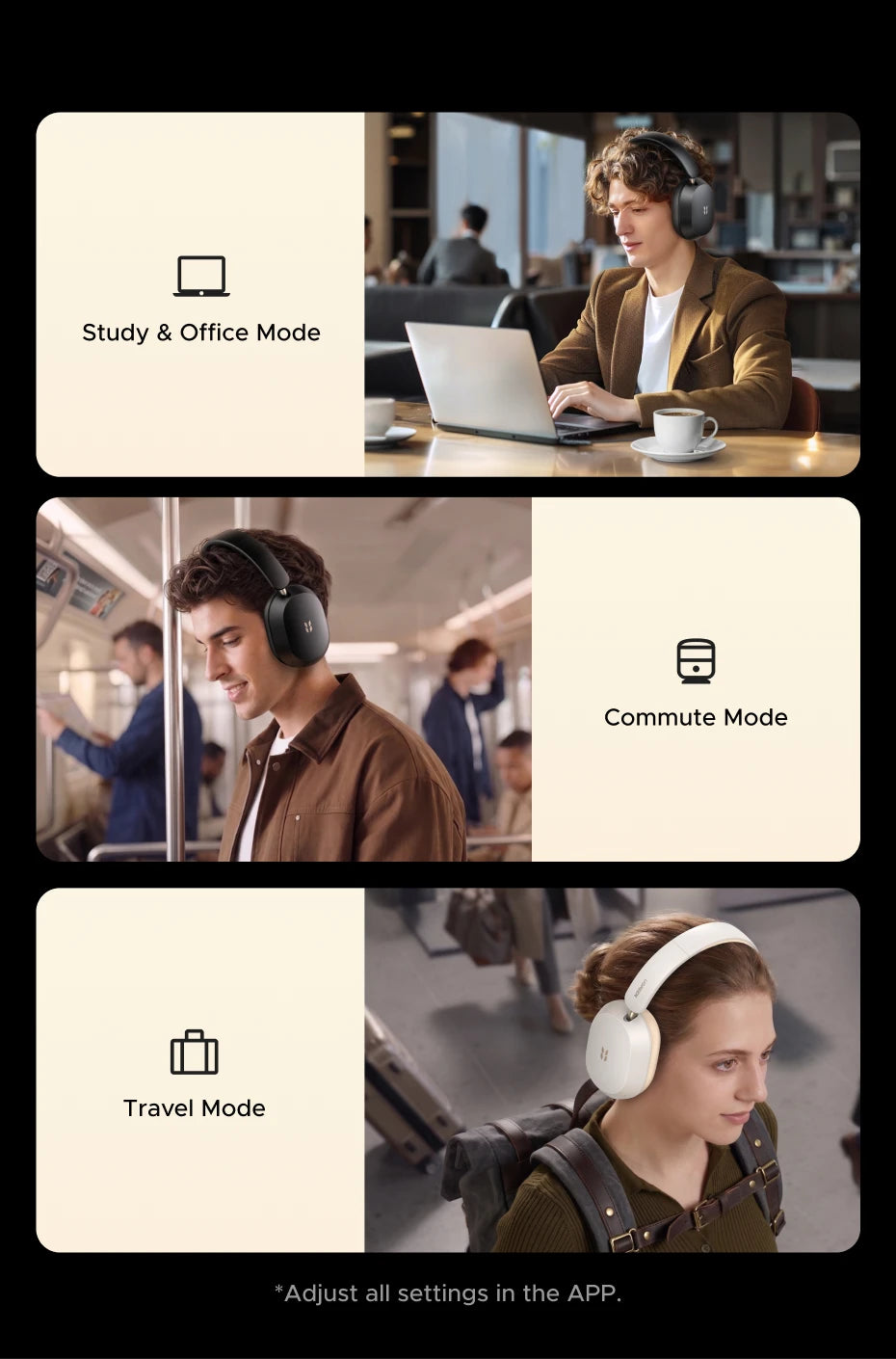 UGREEN MAX5S ANC Over-Ear Bluetooth Headphones, Wireless Gaming Headset, 2026 New Release
