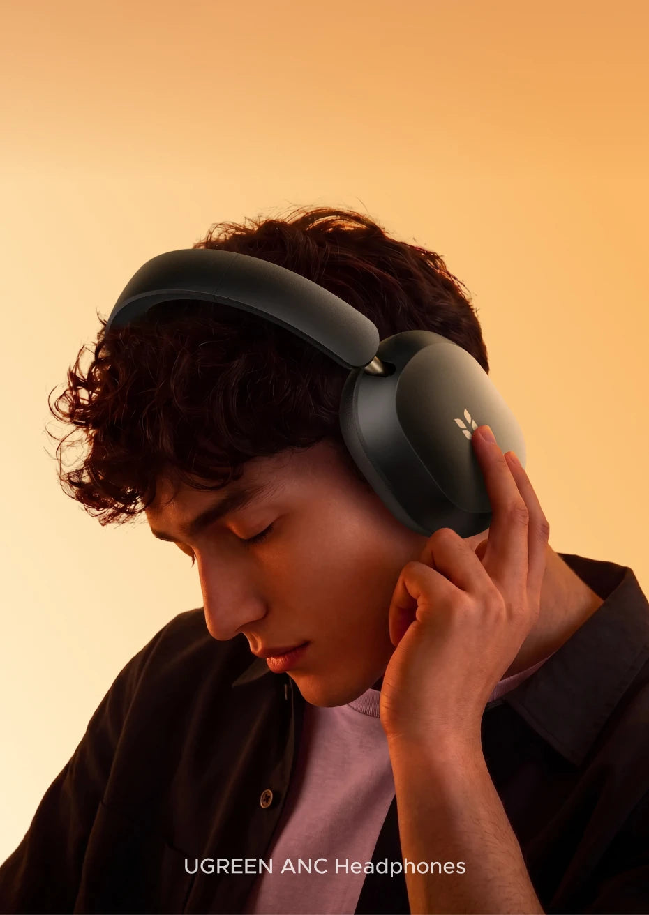 UGREEN MAX5S ANC Over-Ear Bluetooth Headphones, Wireless Gaming Headset, 2026 New Release