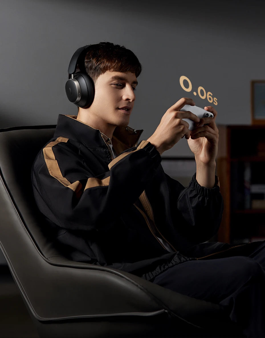 UGREEN Studio Pro 48dB ANC Wireless Headphones Over Ear Bluetooth Earphones Active Noise Cancellation Hi-Res LDAC 120h Playtime