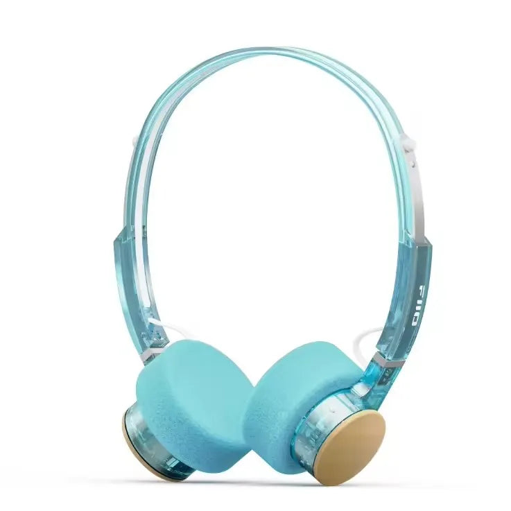 FiiO EH11 Retro Bluetooth Headphones Small Over-Ear Design Headset 40mm Large Dynamic Driver Mechanical Shell Headphones Gift
