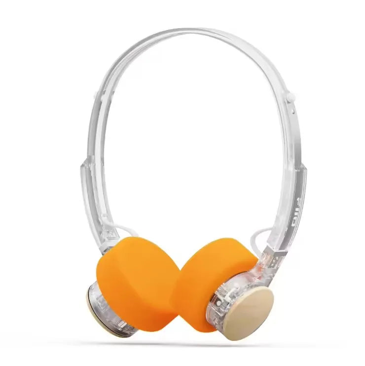 FiiO EH11 Retro Bluetooth Headphones Small Over-Ear Design Headset 40mm Large Dynamic Driver Mechanical Shell Headphones Gift