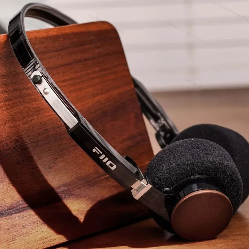 FiiO EH11 Retro Bluetooth Headphones Small Over-Ear Design Headset 40mm Large Dynamic Driver Mechanical Shell Headphones Gift